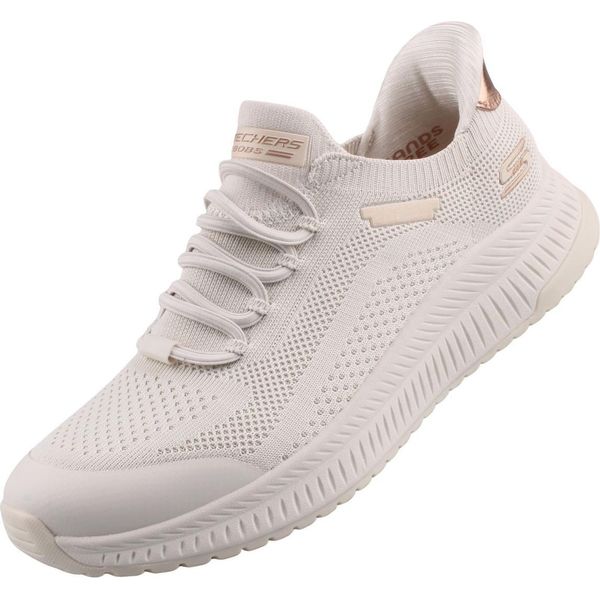 Skechers Slip-Ins Bobs Squad 4 Dire Step Sneakers Da Donna Bianche-image