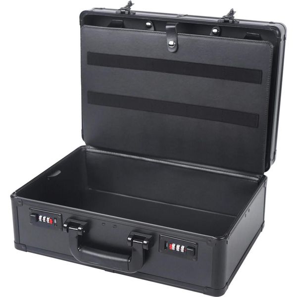 Valigetta Professionale Per Parrucchiere - Valigetta Portautensili E Organizer - Portatile Per Viaggi - Per Tagliacapelli, Rifinitori, Forbici - Con Scomparti - Nero-image