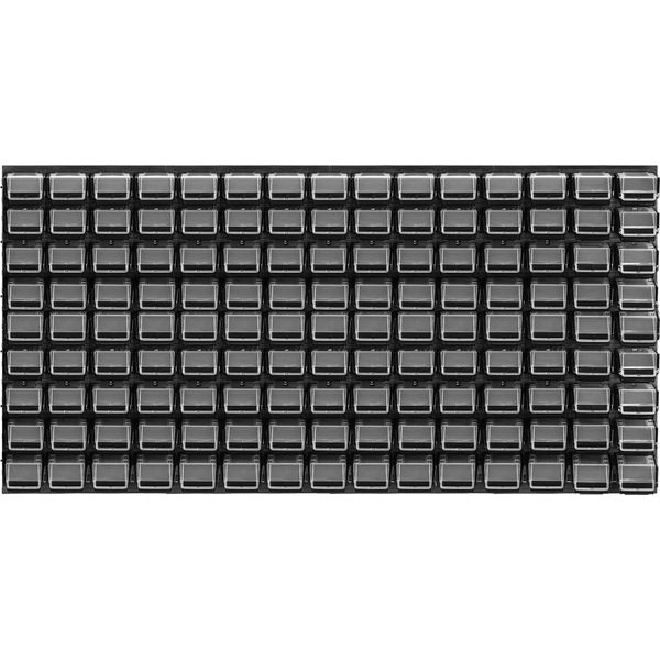 Pannello Portautensili - Set Pannello Forato - 156 X 78 Cm - 135 Pezzi - Con Contenitori - Per Officina E Garage-image