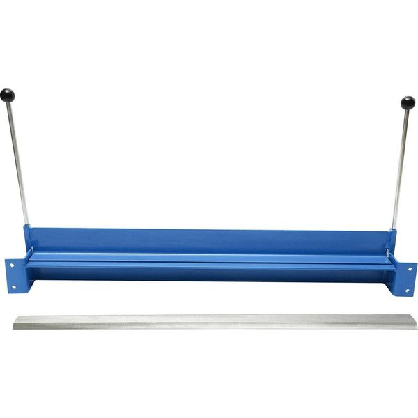 Piegatrice Manuale - Larghezza Di Lavoro 91,4 Cm - Regolabile Da 0 A 90° - Capacità 1,2 Mm Acciaio/1,5 Mm Rame/Alluminio - Montaggio A Vite 9,5 Mm - Blu-image