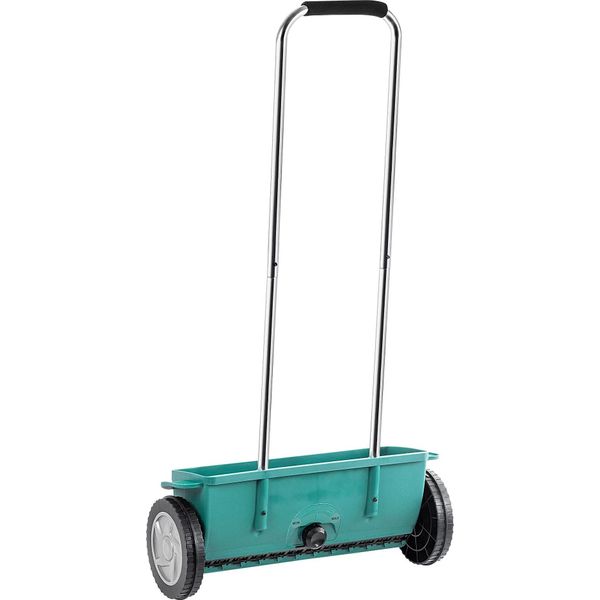 Spandiconcime Da Giardino - Spargitore Di Semi E Fertilizzante Su Ruote - Capacità 12 L - Verde-image