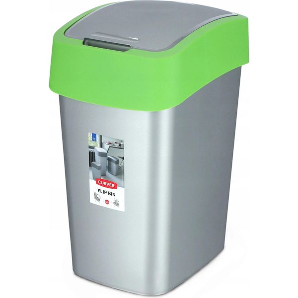 Cestino Dei Rifiuti - Cestino/Contenitore Per Rifiuti - 50 L - Verde-image