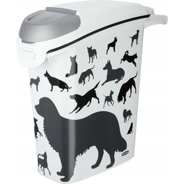 Contenitore Per Alimenti Per Animali - Contenitore Per Alimenti - Capacità 10 Kg - Per Cani E Gatti - Conservazione Degli Alimenti-image