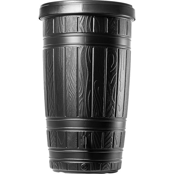Serbatoio Per Acqua Piovana - Serbatoio Per Acqua Piovana 265 L - Con Rubinetto - Set - Per La Raccolta Dell'acqua Piovana - Giardino-image