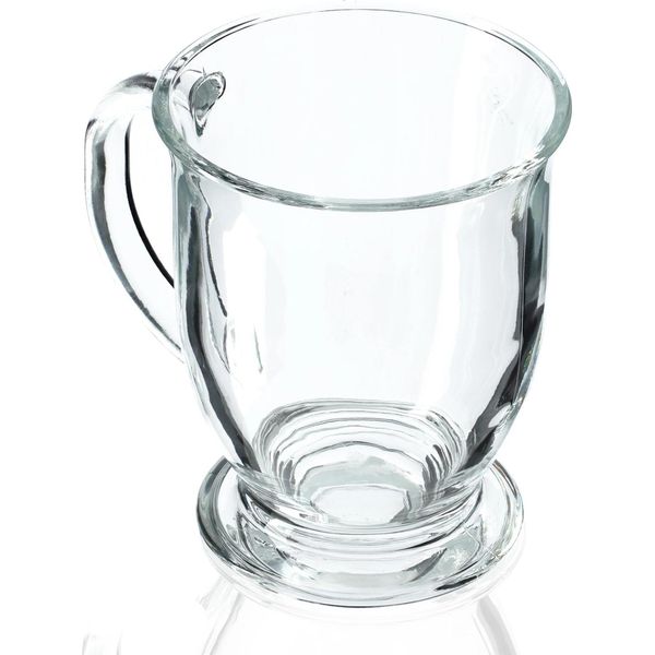 Bicchieri Da Caffè E Tè - Tazze In Vetro - 460 Ml - Set Da 6 Pezzi-image