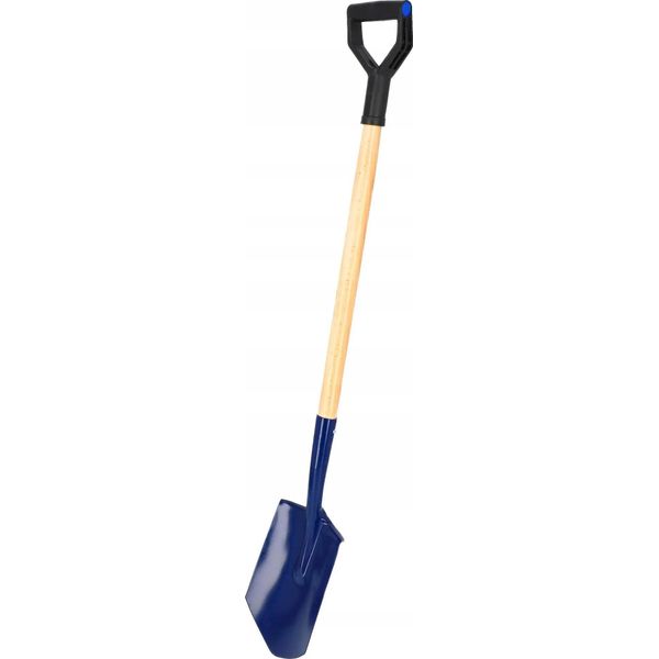 Vanga/Pala Da Giardino - Con Manico - Impugnatura Ergonomica - Bordo Affilato - Larghezza Lama 18,5 Cm-image