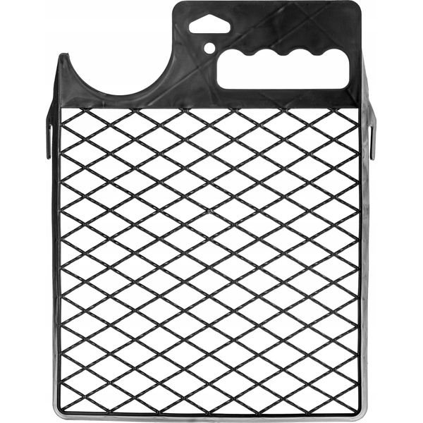 Griglia Raschiatrice Per Secchi Di Vernice - Griglia Per Rullo - 230×305 Mm - Per Rullo Da 20 Cm - Con Gancio Per Secchio - Nero-image