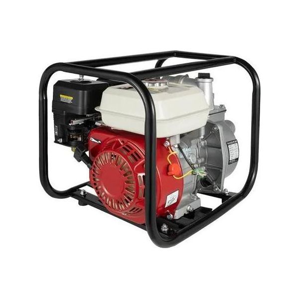 Pompa Per Irrigazione - Alimentazione A Benzina - Attacco 5 Cm - Portata 36 M³/H - Prevalenza 28 M - Altezza Di Aspirazione 7 M - 210 Cm³ - Serbatoio 3,6 L-image