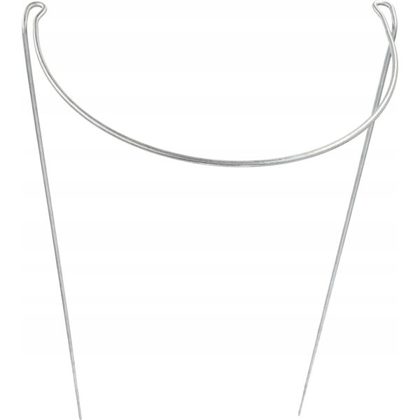 Sostegno Per Piante - Sostegno Ad Anello In Metallo - Altezza 100 Cm - Sostegno Per Fiori - Puntello Da Giardino-image