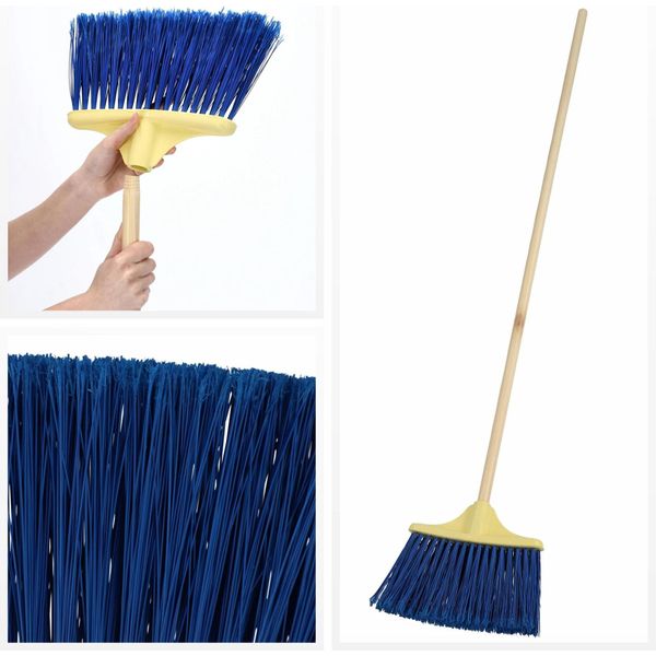 Scopa Per Esterni - Setole In Nylon - 30 Cm - Per Marciapiedi E Vialetti - Ambienti Esterni-image