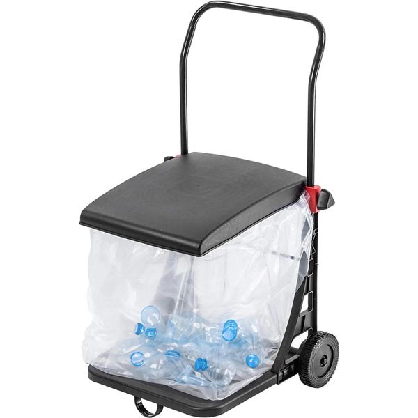 Cestino Dei Rifiuti - Contenitore Per Rifiuti - 80 L - P24184 K113 - Trasparente-image