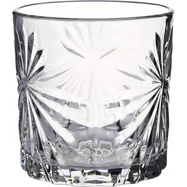 Bicchiere Da Whisky E Bicchiere Da Bevanda - Tumbler/Lowball - Capacità 300 Ml - Vetro - Per Whisky, Acqua, Succhi - Fcm - Prodotto In Polonia-image