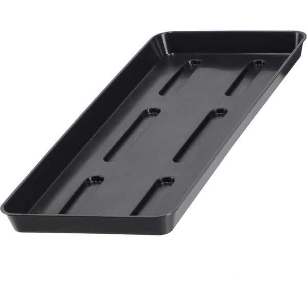 Fioriera Da Balcone 40 Cm - Fioriera - Dimensioni Medie - Nero-image