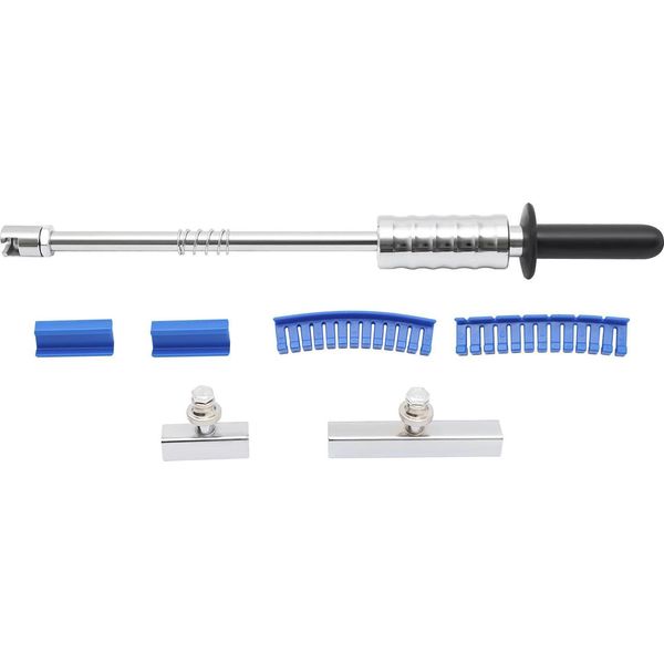 Martello Scivolante Martello A Trazione Set Per Riparazione Ammaccature - Attrezzo Per Riparazione Ammaccature Carrozzeria - Estrattore Ammaccature Per Auto - Raddrizzatura Lamiera - Modellatura Metalli - Blu-image