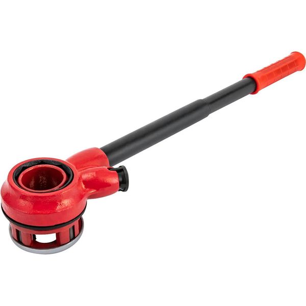 Set Di Filettatori Per Tubi - Filettatore Manuale A Cricchetto - 6 Teste Di Taglio Bspt 6, 9,5, 13, 19, 25, 32 Mm - Acciaio Ad Alto Tenore Di Carbonio - Valigetta Di Conservazione - Nero-image