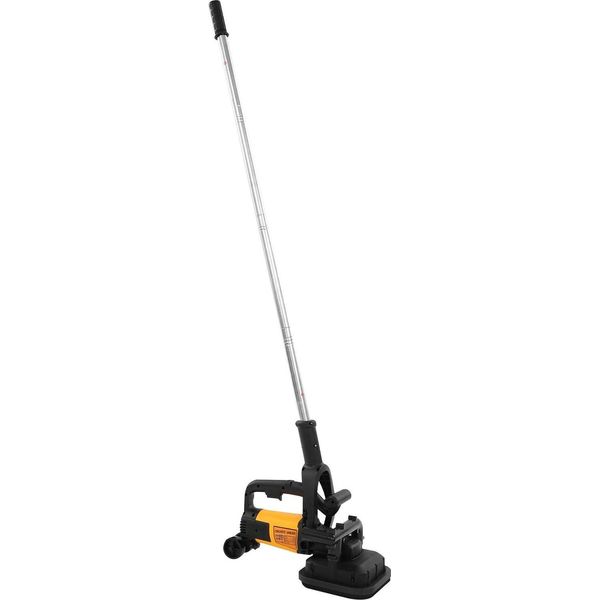 Levigatrice Per Calcestruzzo - Levigatrice Per Pareti E Pavimenti - 3800 W - 220 V - 6 Livelli - Disco Diamantato Da 100 Mm - Asta Di Prolunga Da 1,7 M - 6000 Giri/Min - Giallo-image