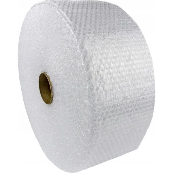 Pellicola A Bolle D'aria - Rotolo Da Imballaggio - Larghezza 30 Cm - Rotolo Da 100 M - Elevato Assorbimento Degli Urti - Pellicola Protettiva - Trasparente-image