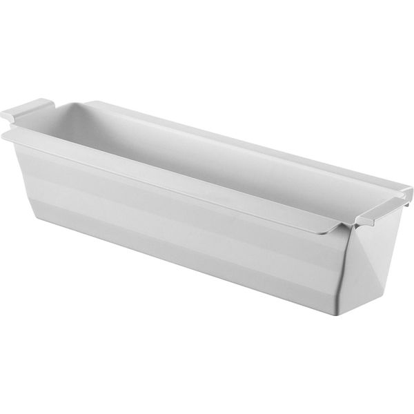 Vaso Da Fiori Per Europallet - 40,5 Cm - Plastica - 12 Pezzi - Bianco-image