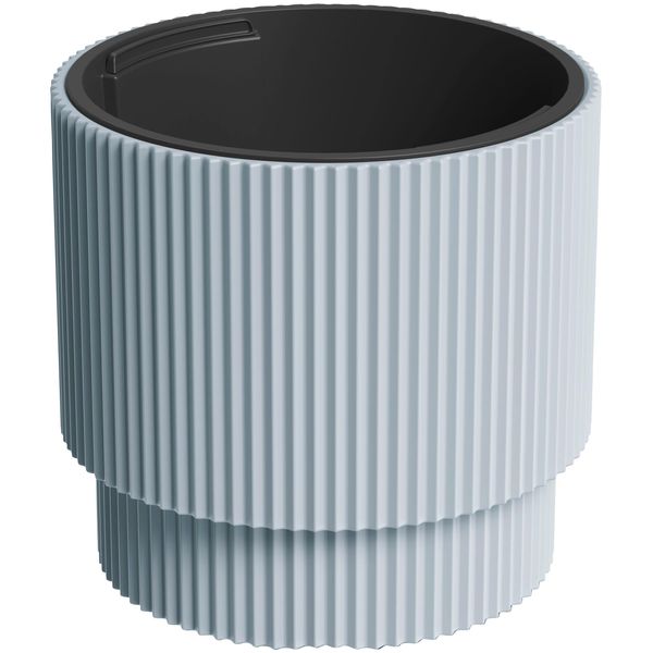 Blumentopf Prosperplast "Milly", Grau (Hellgrau), H:37,5Cm Ø:39,5Cm, Kunststoff, PflanzgefäßE-image