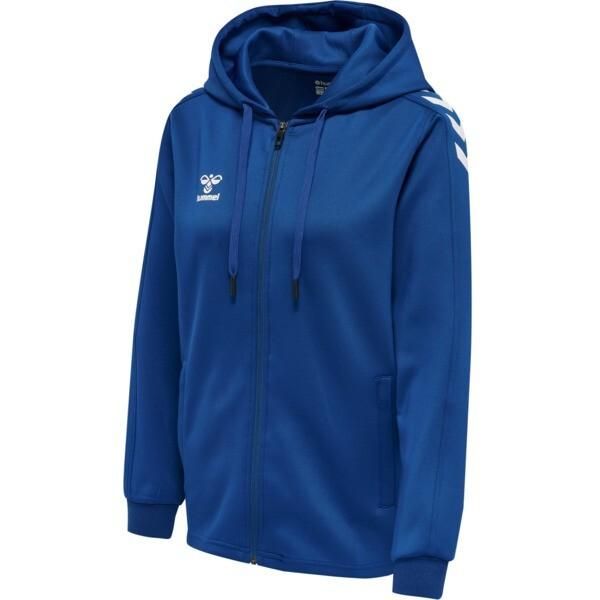 Hummel Hmlcore Xk Poly Zip Hood Sweat Woma, True Blue, Xs-image