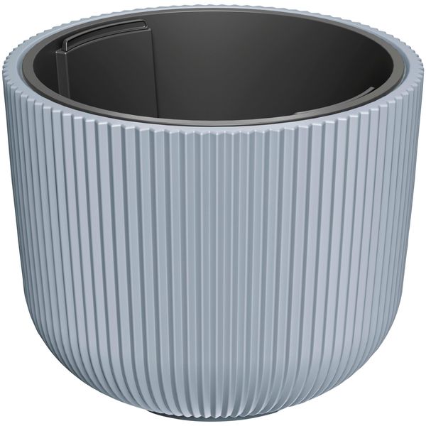 Blumentopf Prosperplast "Milly", Grau (Hellgrau), H:38,5Cm Ø:46,9Cm, Kunststoff, PflanzgefäßE-image