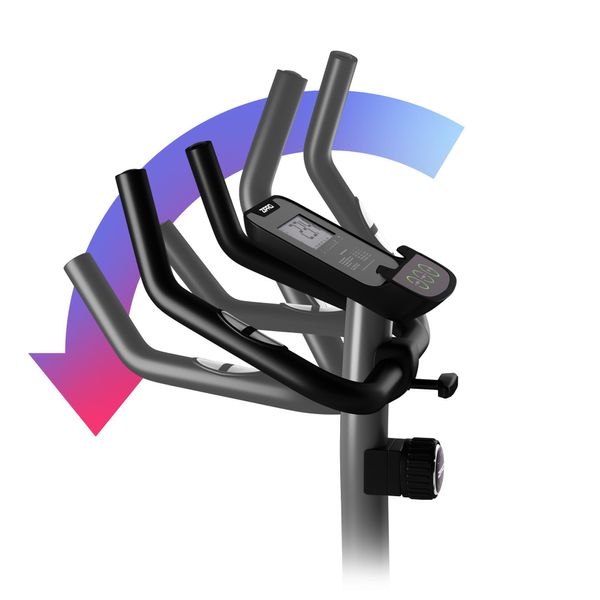 Zipro Nitro Magnetic Exercise Bike | Display Lcd | Fitness Bike 8 Livelli Di Resistenza | Cyclette, Ergometro, Bicicletta, Pieghevole,-image