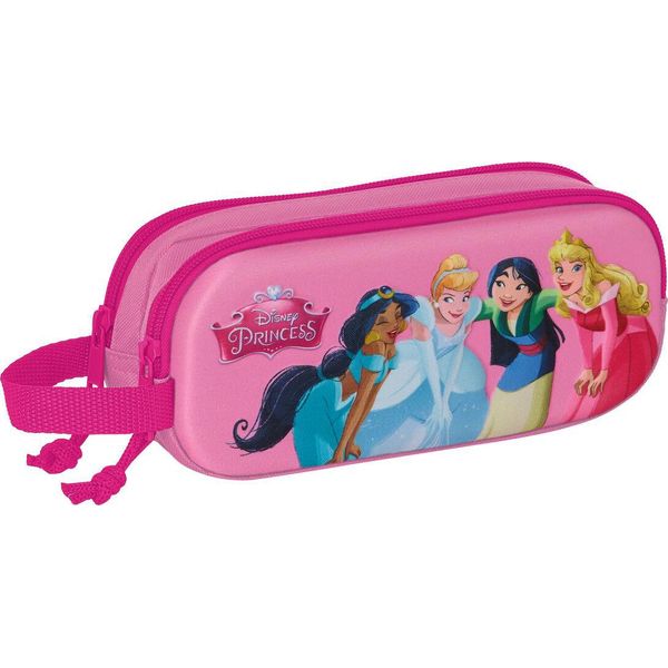 Astuccio Doppio Per Matite 3D Delle Principesse Disney-image