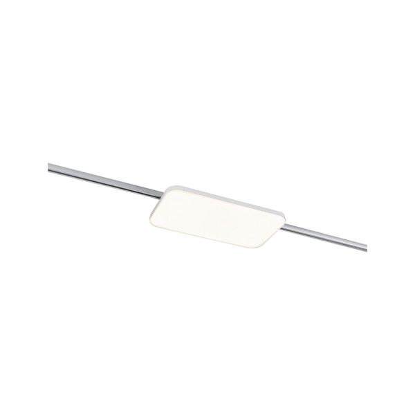 Paulmann Schienensystem-Leuchten "Urail Panel Campo 1541,7Lm 15,5W 3000K Dimmbar 230V Weiß", Weiß, 1, H: 5,1Cm, 1 Stk., Leuchten, LED Schienensystem-image