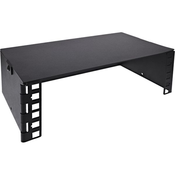 Inline® Mini Rack 10", 2U, Montaggio Parete, Prof. 15,2 Cm, Nero"-image