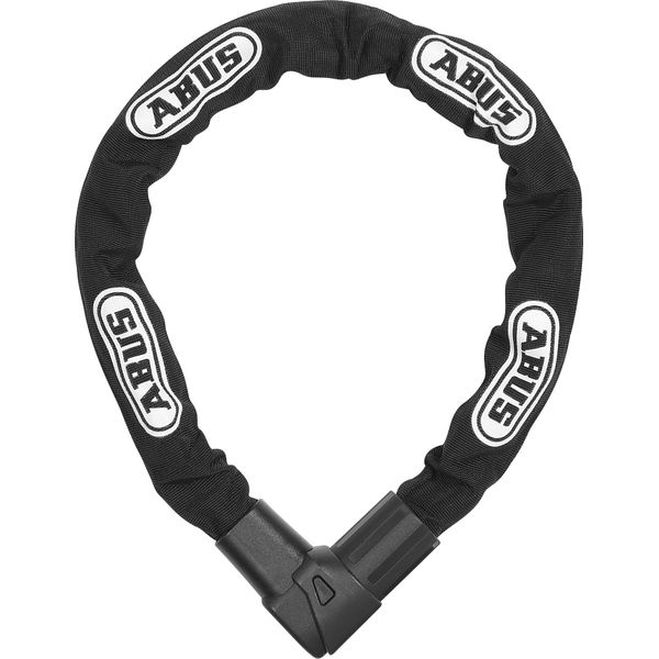 Lucchetto A Catena Abus Citychain 1010 - Lucchetto Flessibile Per Biciclette E Biciclette Elettriche - In Acciaio Temprato E Con Copertura In Tessuto - Livello Di Sicurezza Abus 12 - 85 Cm - Nero-image