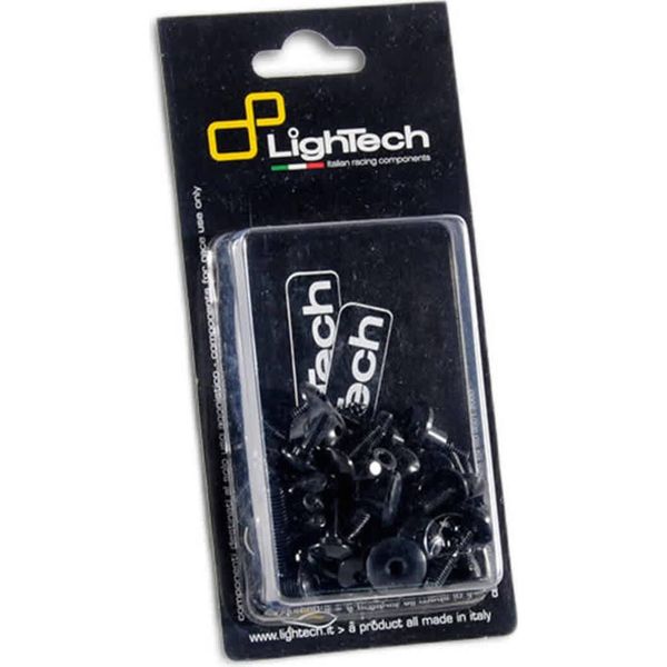 Kit Viti Carena Lightech Nero Lucido Compatibile Con Ducati Streetfighter848-image