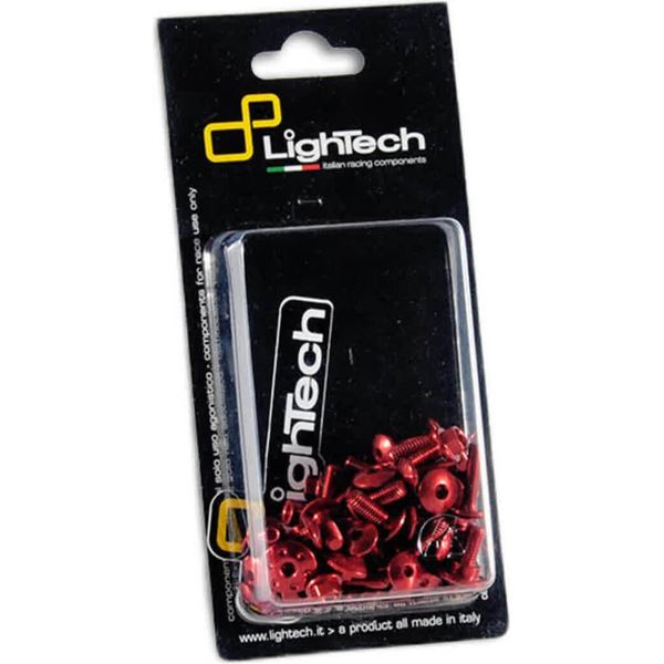 Kit Viti Carena Lightech Rosso Compatibile Con Ducati Streetfighter848-image