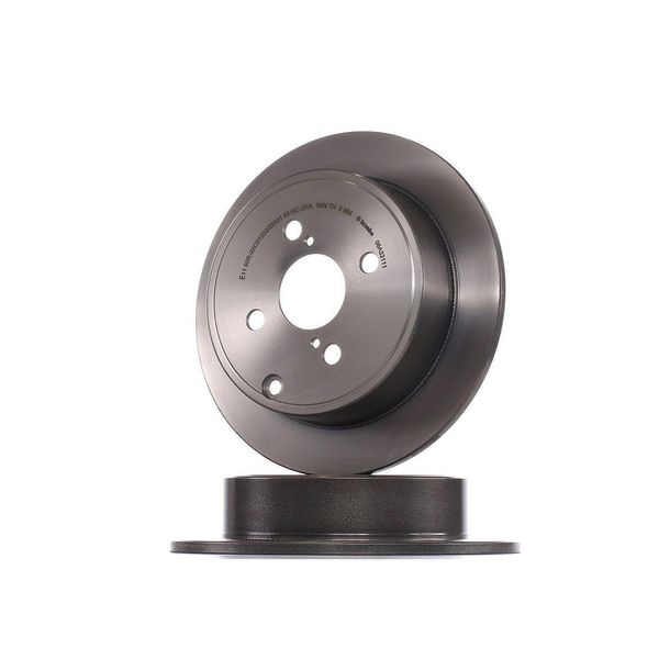 2X Brembo 08.A331.11 Disco Freno-image