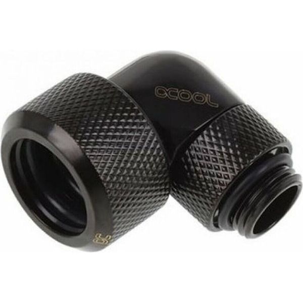 Alphacool Eiszapfen 16 Mm Hardtube Ugello Avvitabile 90° Ruotabile G1/4-image