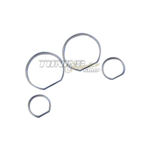 Anelli Cromati Per Tachimetro Anelli Cromati Per Tachimetro Per Bmw Serie 3 E46 Sedan / Touring +M3-image