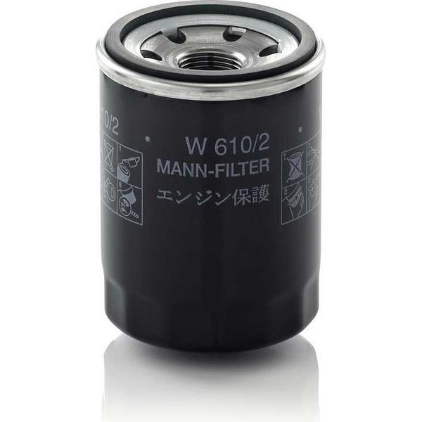 MANN-FILTER Filtro Olio W 610/2-image