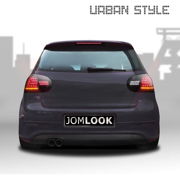 Originale Jom Led Luci Posteriori Nero Fumo Set Per Vw Golf 5 V MK5 Berlina-image