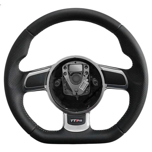Autentico Audi Ttrs Volante Sportivo Volante In Pelle Volante In Pelle Per Audi Tt 8J / Tts-image