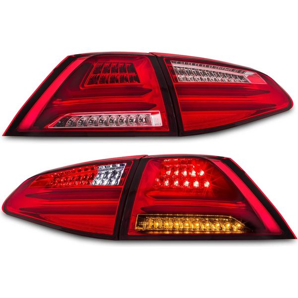 Originale Led Lightbar Luci Posteriori Rosso Set Sinistra Destra Per Vw Golf 7 Vii MK7-image