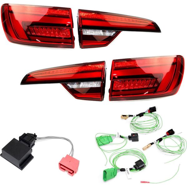 Per Audi A4 B9 8W Rhd Originale Kufatec Set Luci Posteriori Indicatori Di Direzione Dinamici-image