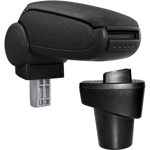Bracciolo Centrale Bracciolo Completo Tessile Nero Per Citroen C1 Ii / Peugeot 108-image