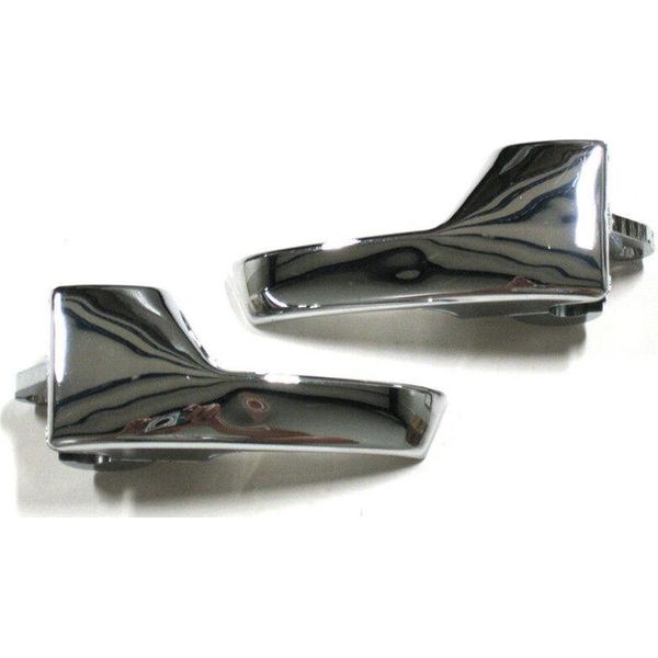 Maniglia Porta Cromata Interna Sinistra + Destra Per Vw Golf Ii 2 / Jetta 2 / Corrado-image
