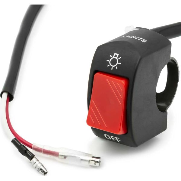 Moto Scooter Manubrio Asta Sterzo Faro On-Off Interruttore Luce 6V 12V-image