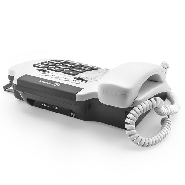 Geemarc, Telefono Per Anziani Amplificato Con Tasti Foto - Photophone 100, Bianco-image