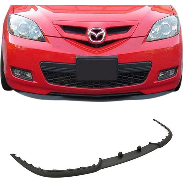 Coppa Spoiler Labbro Spoiler Labbro Spoiler Anteriore Spoiler Paraurti Anteriore Per Mazda 3-image