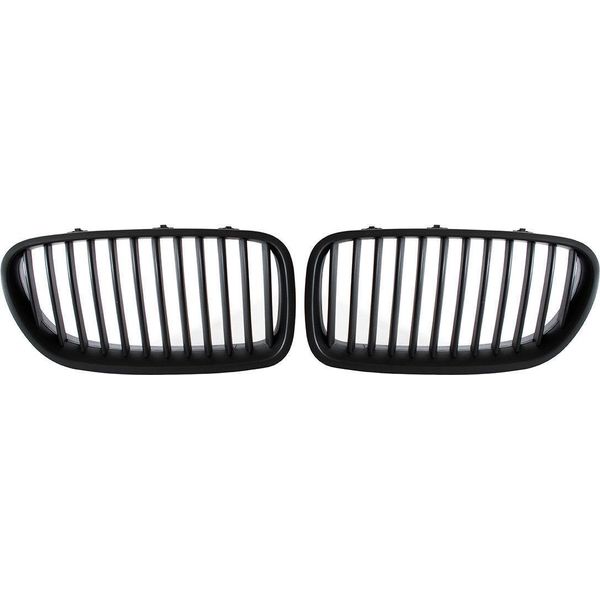 Griglia Radiatore Premium In Nero Per Bmw Serie 5 F10 F11-image