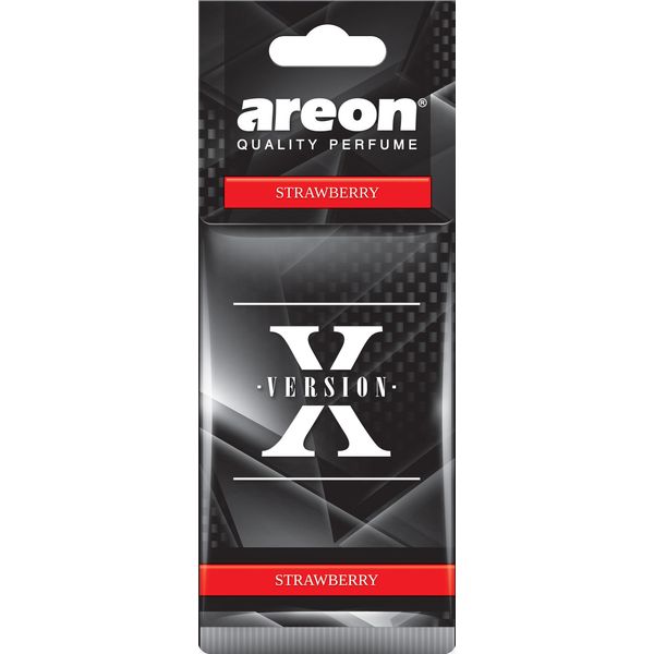 5X Originale Areon Fragranza Albero Deodorante In Latta Fragranza X Vision Fragola-image