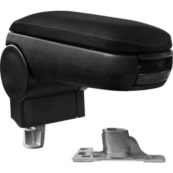 Bracciolo Centrale Mal Per Vw Passat 3B B5 + Variant ** Nero Tessuto **-image