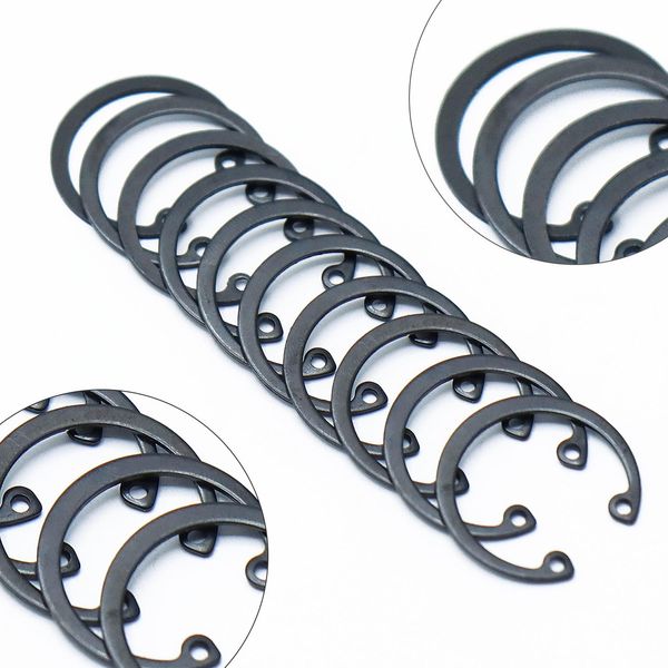 Cclife Strumento Di Assortimento Di Anelli Di Sicurezza Interni 3-32Mm 300Pz Automotive-image