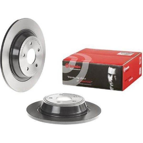2X Disco Freno Brembo 08.N257.21 Per Ford Mondeo V Estate (Cf) 51Mm 302Mm-image